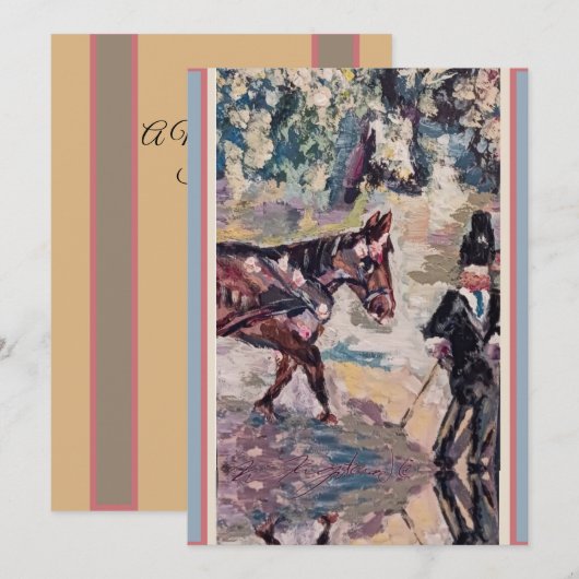 mein Stil Dankeskarte (Vorne/Hinten)