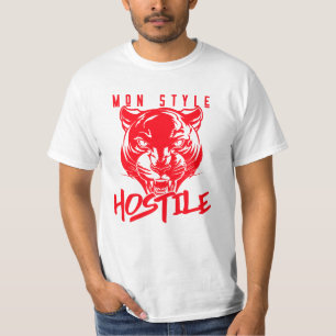 MEIN STIL? FEINDSELIG! (Panther) T-Shirt