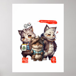 Mein Stil Mahjong Poster