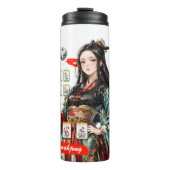 Mein Stil Mahjong Thermosbecher (Vorderseite)