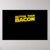 Mein Stock Funny Bacon Lover Poster (Vorne)