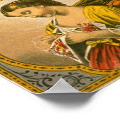 Mein Stolz auf das Vintage Tabaklabel Poster (Ecke)