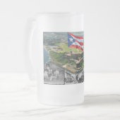 Mein Stolz Mattglas Bierglas (Vorderseite Links)