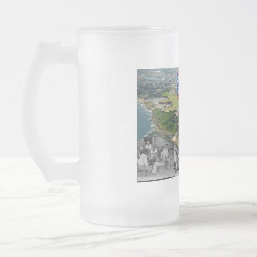 Mein Stolz Mattglas Bierglas (Links)