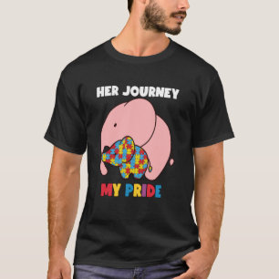 Mein Stolz Mutter Tochter Autistische Mädchen Auti T-Shirt