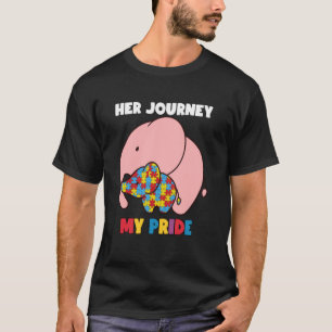 Mein Stolz Mutter Tochter Autistische Mädchen Auti T-Shirt