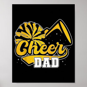 Mein stolzer Cheer Dad Lieblings-Cheerleader Poster