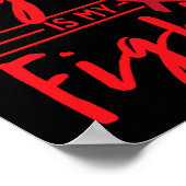 Mein Studentenkampf ist meine Awaren zur Blutkrebs Poster (Ecke)