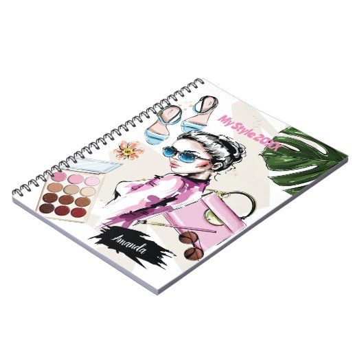 Mein Style Fashion Notebook Notizblock (Linke Seite)