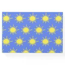 Mein Sunshine Guest Book (Sky Blue & Yellow)