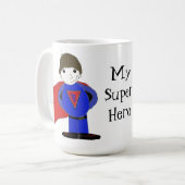 Mein Super Hero Kaffeetasse (Vorderseite Links)