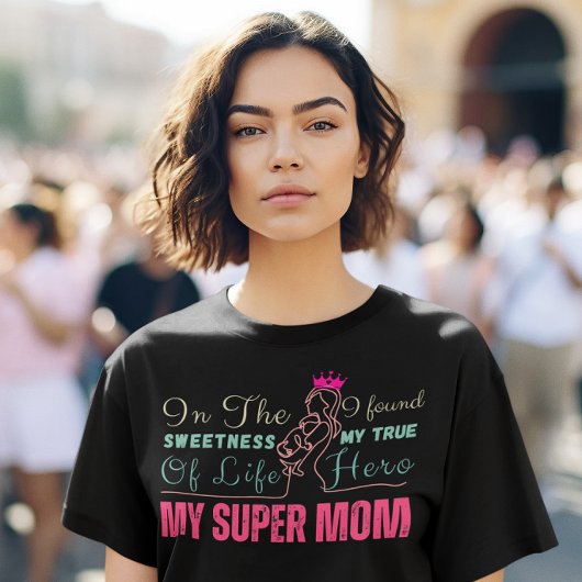 Mein Super-Mutter-Tag Mutter-Geburtstag T-Shirt