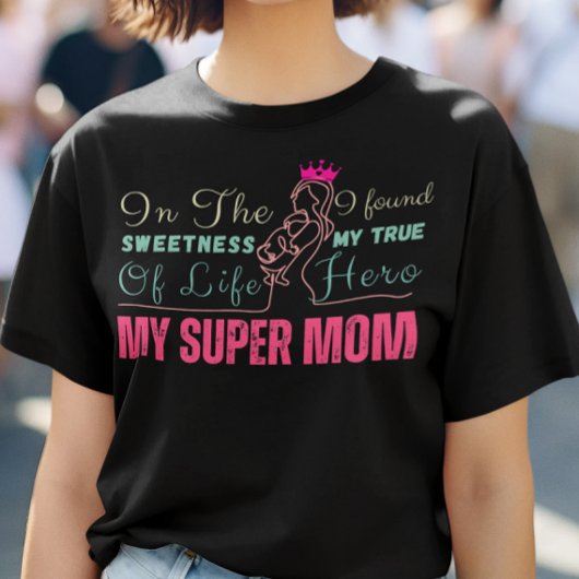 Mein Super-Mutter-Tag Mutter-Geburtstag T-Shirt