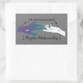 Mein Super-Power ist psychische Mediumship Sticker (Tasche)