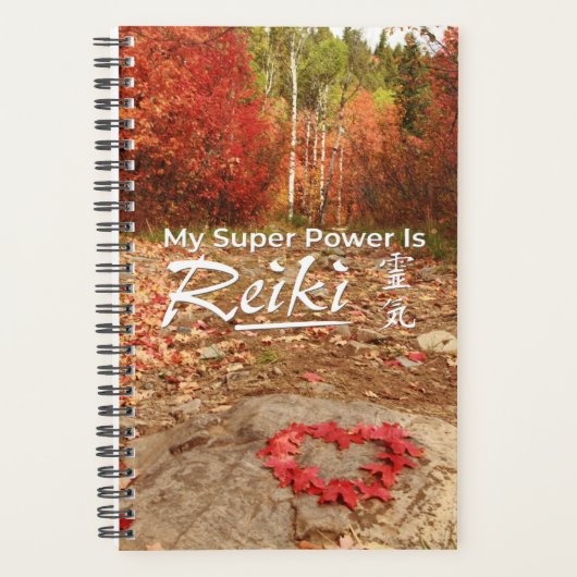Mein Super-Power ist Reiki Planner Planer (Vorderseite)