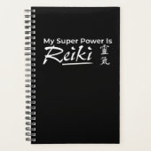 Mein Super-Power ist Reiki Planner Planer (Vorderseite)