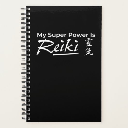 Mein Super-Power ist Reiki Planner Planer (Vorderseite)