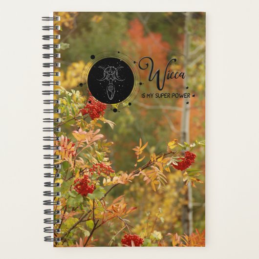 Mein Super Power ist Wicca Planner Planer (Vorderseite)