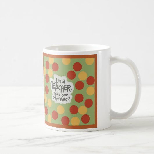 Mein Super-Power-Kaffeetasse Kaffeetasse (Rechts)