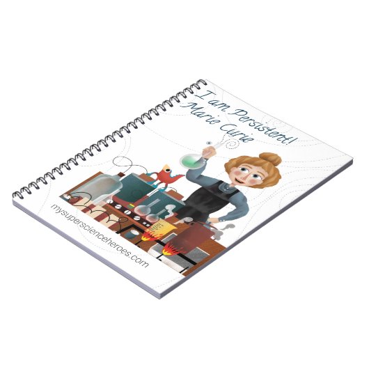 Mein Super Science Notebook - Ich bin hartnäckig Notizblock (Linke Seite)