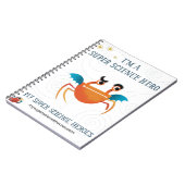 Mein Super Science Notebook - Orange Minion Notizblock (Linke Seite)