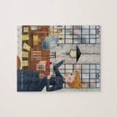 Mein Super Science Puzzle - Marie Curie-Labrador (Horizontal)