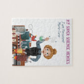 Mein Super-Science-Rätsel - Ich bin hartnäckig Puzzle (Horizontal)