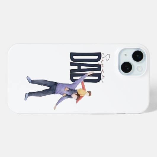 Mein Super-Vater Case-Mate iPhone Hülle (Rückseite (Horizontal))