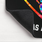Mein Superheld ist sich Autismus bewusst Mousepad (Ecke)