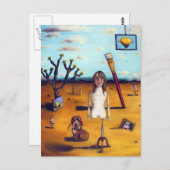 Mein Surreal Postkarte (Vorne/Hinten)