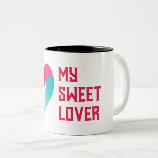 Mein süß Lover Zweifarbige Tasse (VorderseiteRechts)