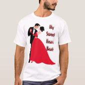 Mein süßer Herzschlag T-Shirt (Vorderseite)