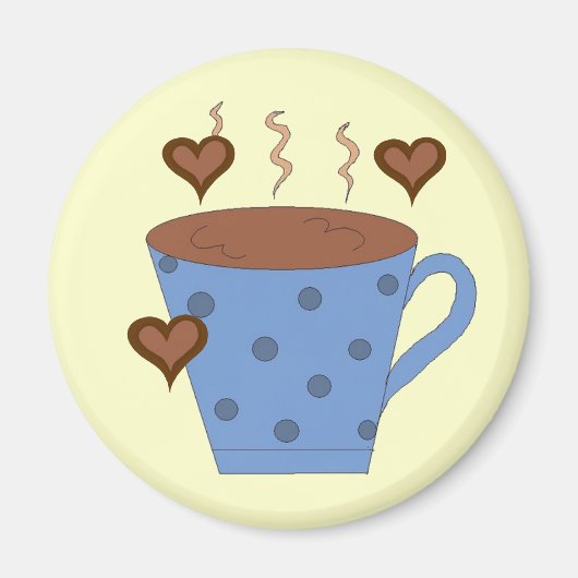 Mein süßer Kaffee Magnet (Vorne)