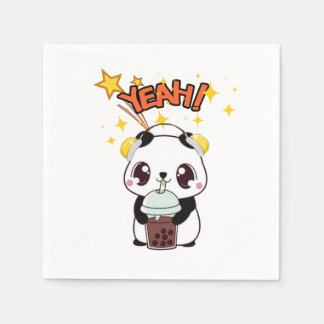 Mein süßer Party-Panda Serviette