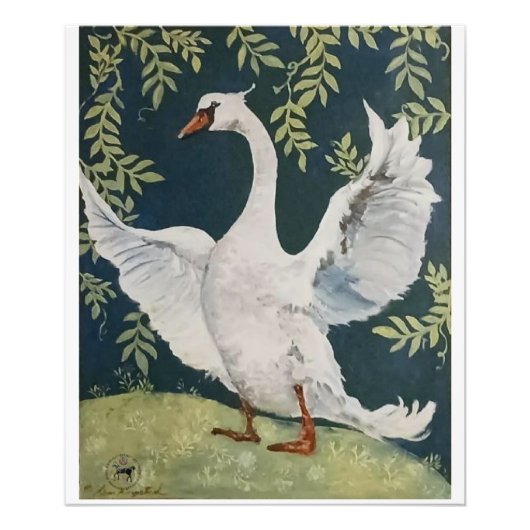 mein süßer Schwan Fotodruck (Vorne)