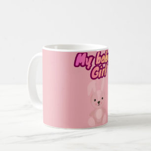 Mein süßes Baby-Mädchen-Häschen Kaffeetasse