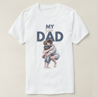 "MEIN SWISH VATER – Vaterliebe-T-Shirt für Männer  T-Shirt
