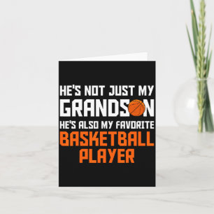 Mein T-Shirt Basketball Eltern Enkel Lieblings-Bas Karte