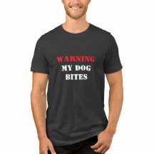 Mein T - Shirt beißt