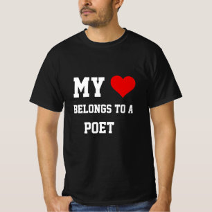 Mein T-Shirt gehört einem Dichter