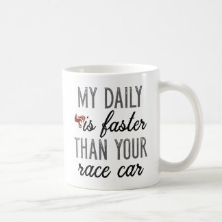 Mein Tag ist schneller Kaffeetasse