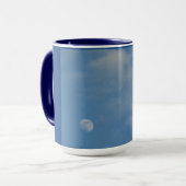 Mein Tagesmond - Blue Tones Ringer-Tasse Tasse (Vorderseite Links)