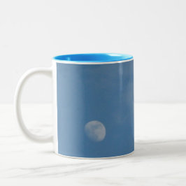 Mein Tagesmond - Blue Zwei-Tone-Tasse Zweifarbige Tasse