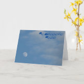 Mein Tagesmond - Grußkarte Karte (Gelbe Blume)