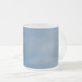 Mein Tagesmond - Mattierte Tasse aus Glas (VorderseiteRechts)