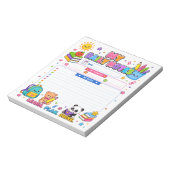 Mein täglicher Planer Notizblock (Rotiert)