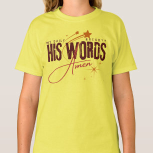 Mein tägliches Brot - Spirituelles Gebet Jesus Gel T-Shirt