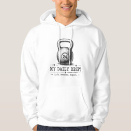 Mein tägliches Reset | Lift Breathe Repeat Workout Hoodie