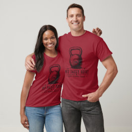 Mein tägliches Reset | Lift Breathe Repeat Workout T-Shirt