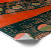 Mein Tanz (Flamenco) Poster (Ecke)